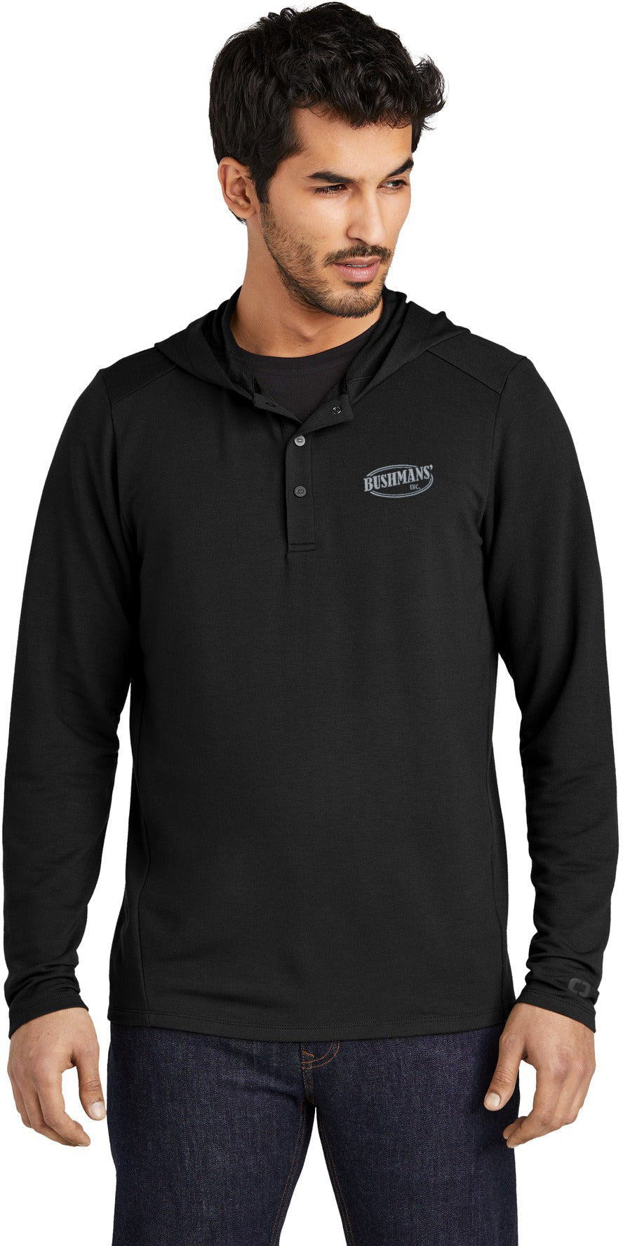 OGIO Luuma Flex Hooded Henley - JL Franklins
