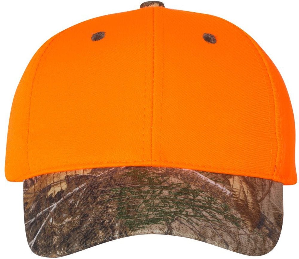 Outdoor Cap Blaze Crown with Camo Visor Cap - JL Franklins
