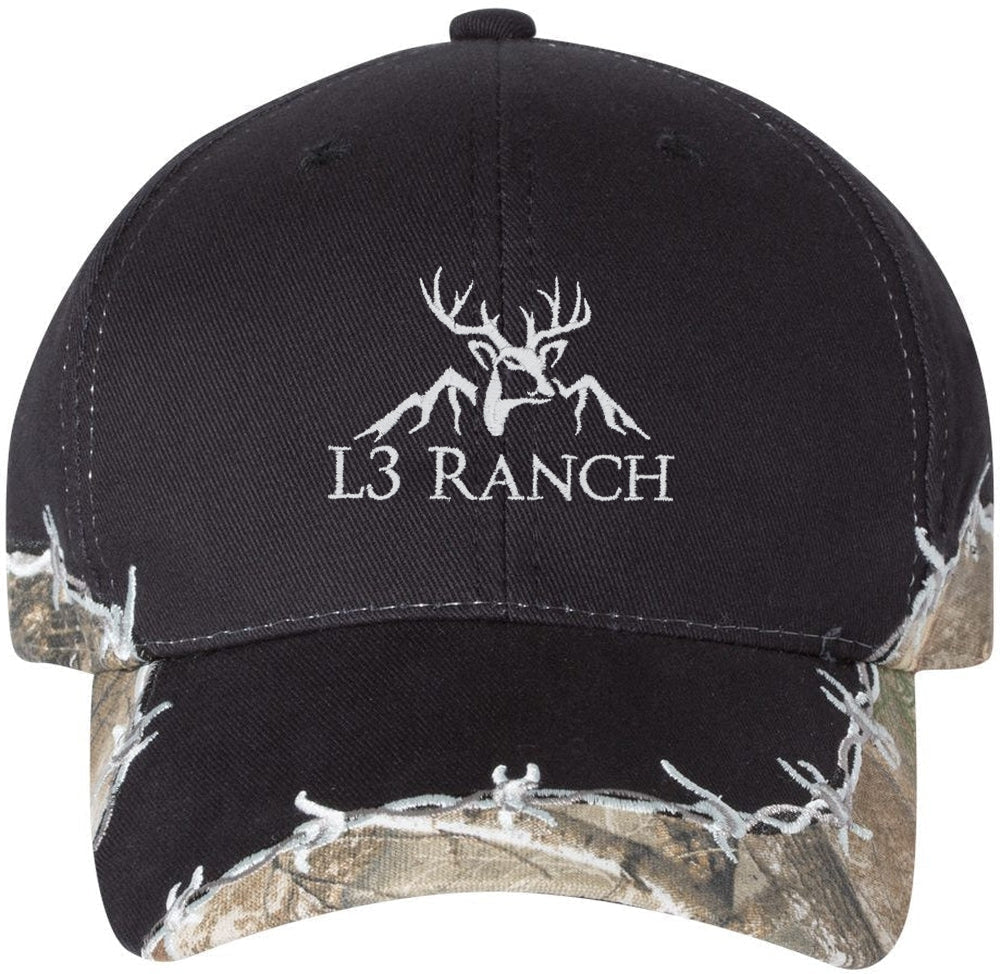 Outdoor Cap Camo Cap with Barbed Wire - JL Franklins