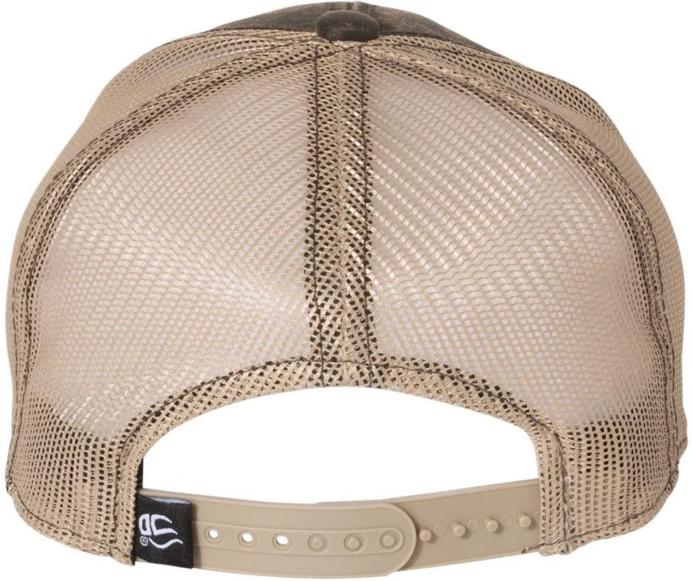 Outdoor Cap Distressed Camo Mesh - Back Cap - JL Franklins
