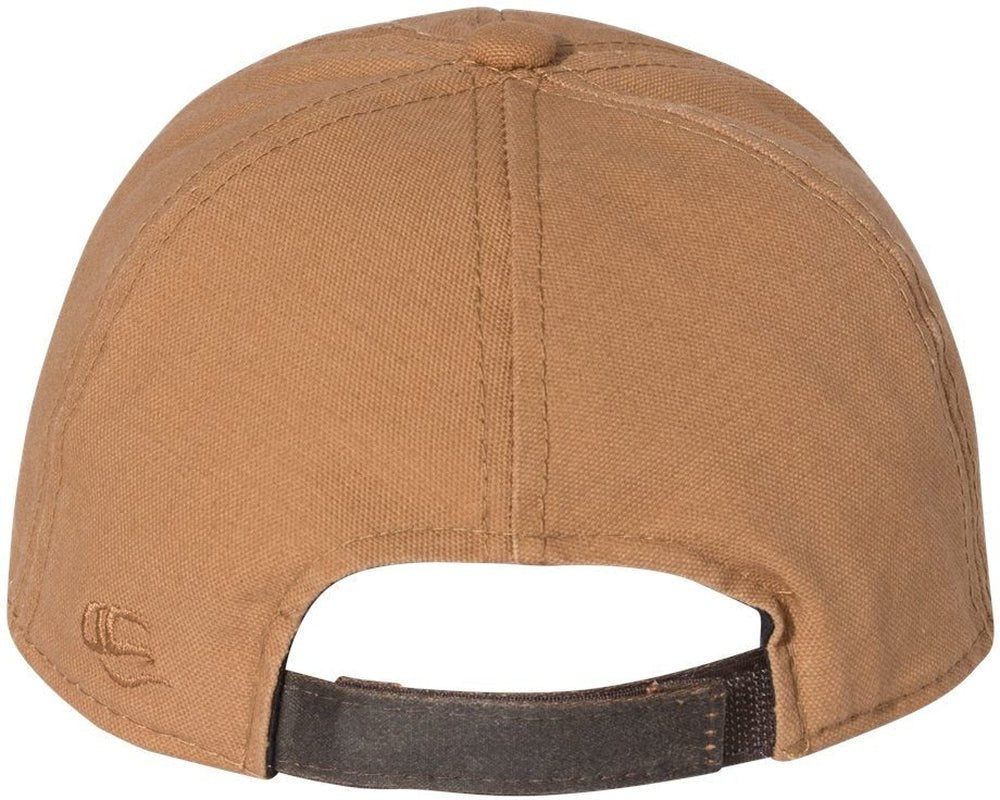 Outdoor Cap Weathered Canvas Crown Cap with Contrast - Color Visor - JL Franklins