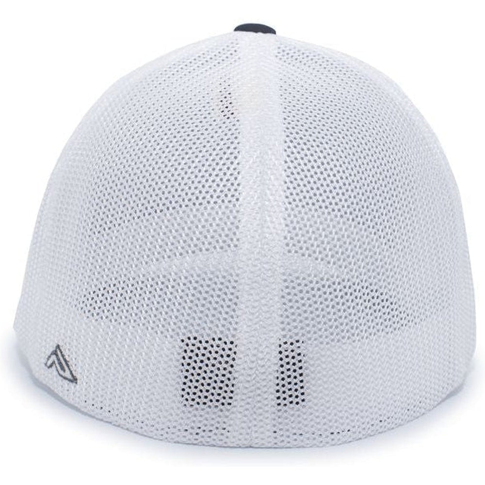 Pacific Headwear Aggressive Heather Trucker Flexfit Cap - JL Franklins