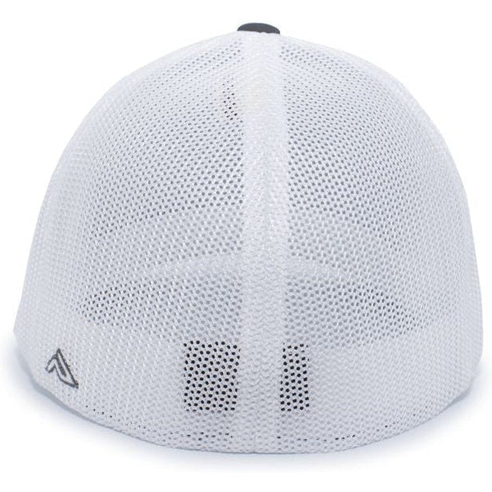 Pacific Headwear Aggressive Heather Trucker Flexfit Cap - JL Franklins