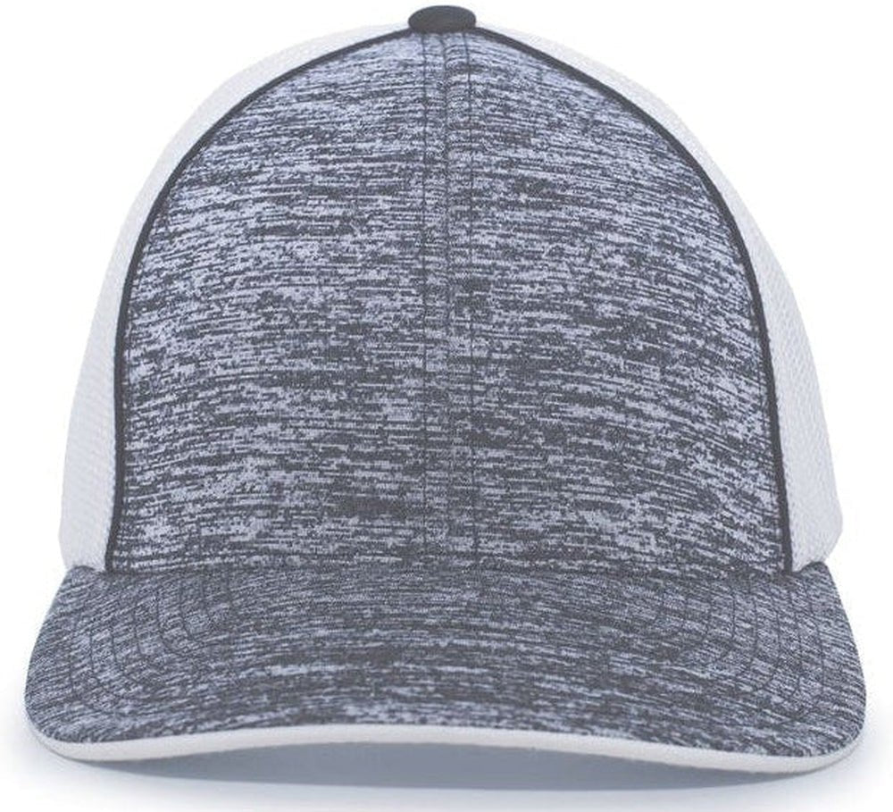 Pacific Headwear Aggressive Heather Trucker Flexfit Cap - JL Franklins