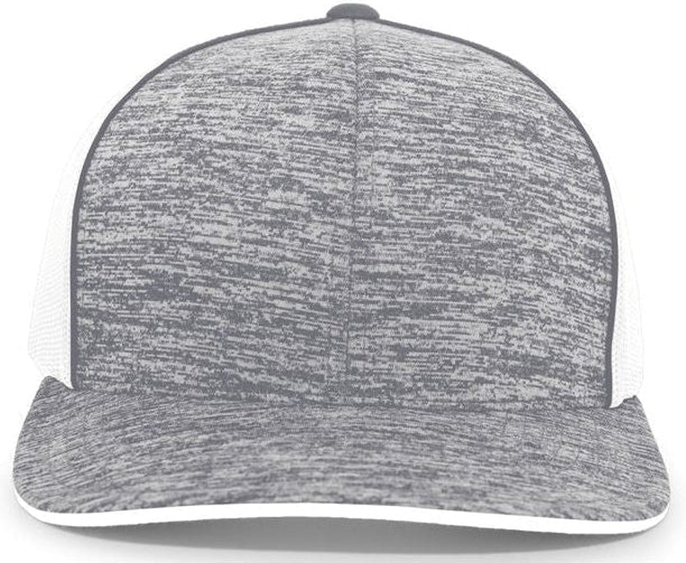 Pacific Headwear Aggressive Heather Trucker Snapback Cap - JL Franklins