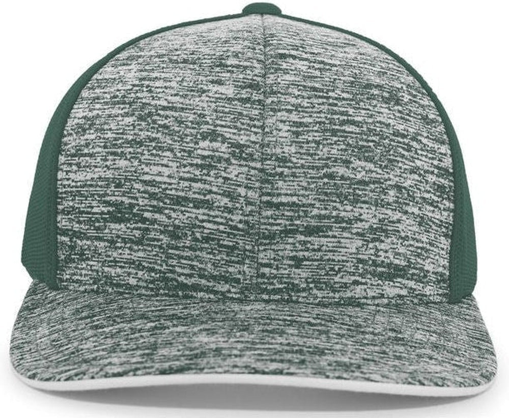 Pacific Headwear Aggressive Heather Trucker Snapback Cap - JL Franklins