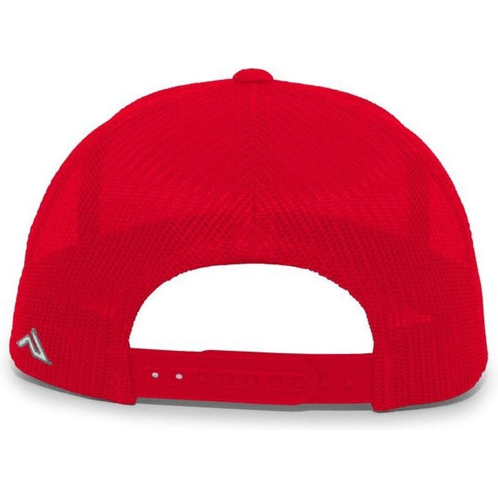 Pacific Headwear Aggressive Heather Trucker Snapback Cap - JL Franklins