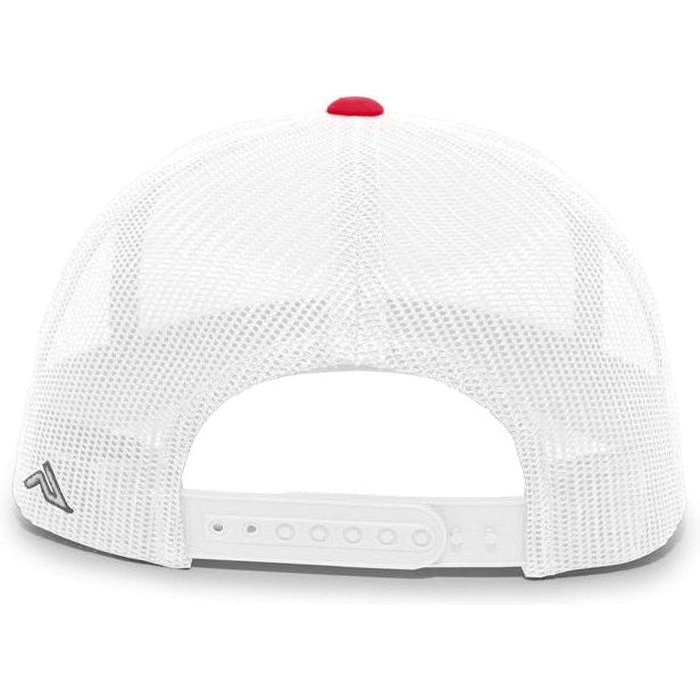 Pacific Headwear Aggressive Heather Trucker Snapback Cap - JL Franklins
