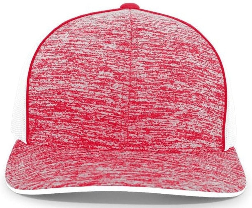 Pacific Headwear Aggressive Heather Trucker Snapback Cap - JL Franklins