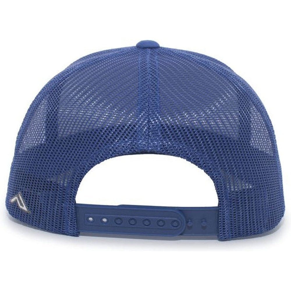Pacific Headwear Aggressive Heather Trucker Snapback Cap - JL Franklins