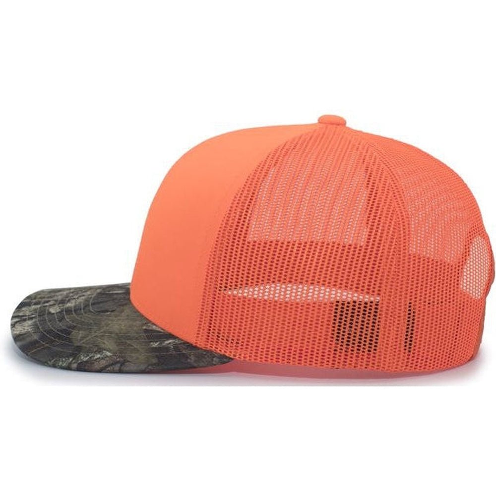Pacific Headwear Camo Snapback Trucker Cap - JL Franklins