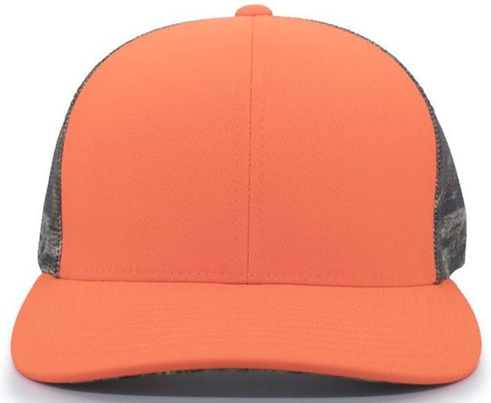 Pacific Headwear Camo Snapback Trucker Cap - JL Franklins