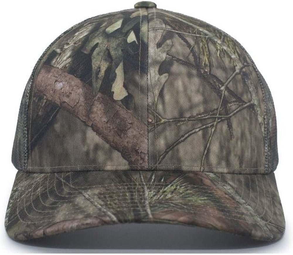 Pacific Headwear Camo Snapback Trucker Cap - JL Franklins