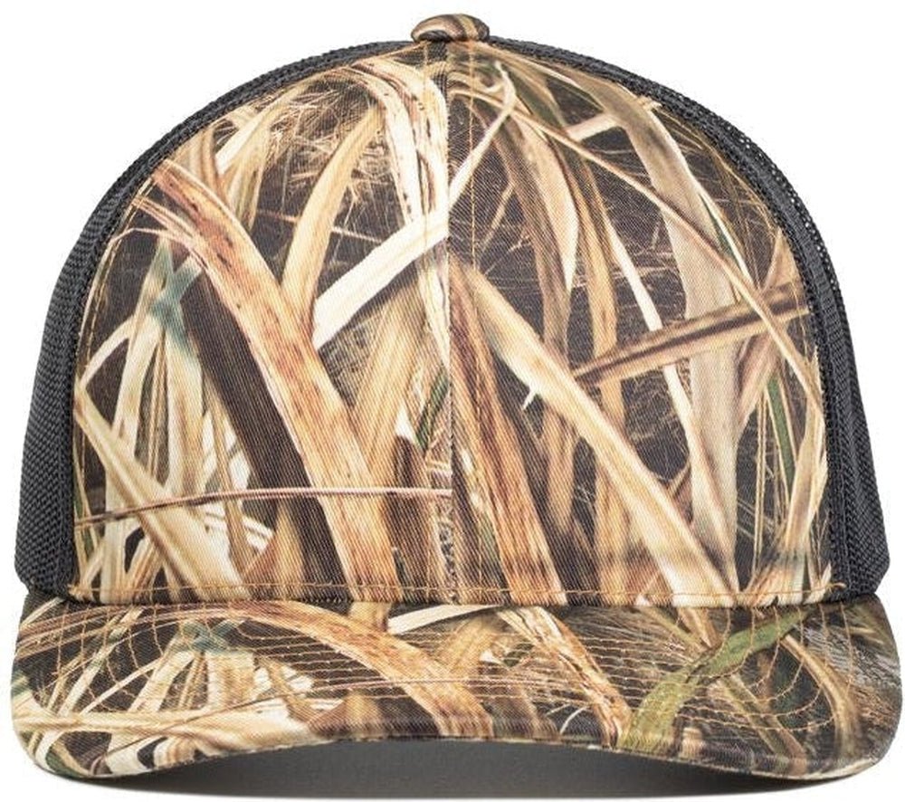 Pacific Headwear Camo Snapback Trucker Cap - JL Franklins