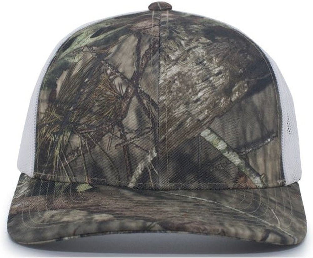 Pacific Headwear Camo Snapback Trucker Cap - JL Franklins