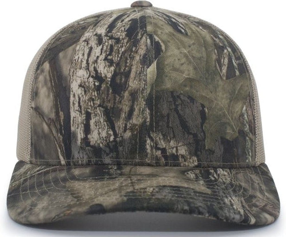 Pacific Headwear Camo Snapback Trucker Cap - JL Franklins
