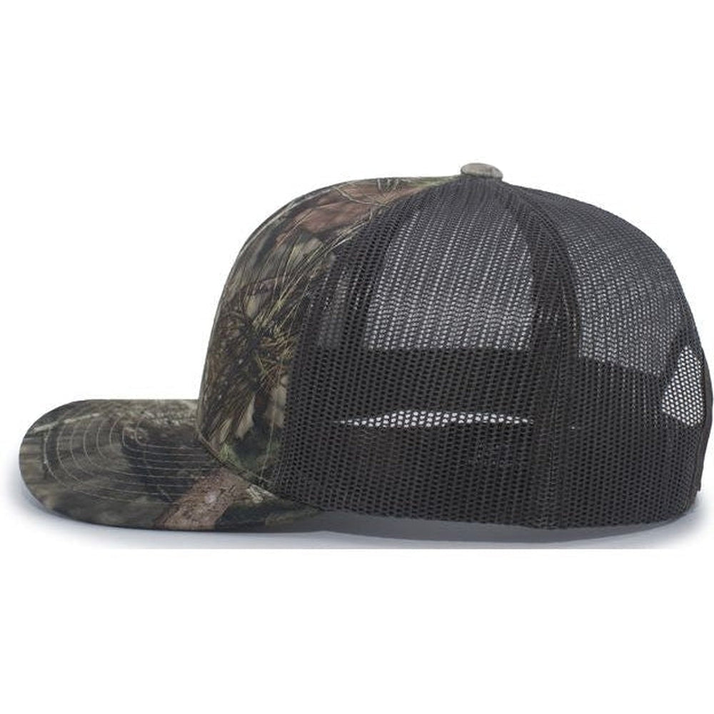 Pacific Headwear Camo Snapback Trucker Cap - JL Franklins