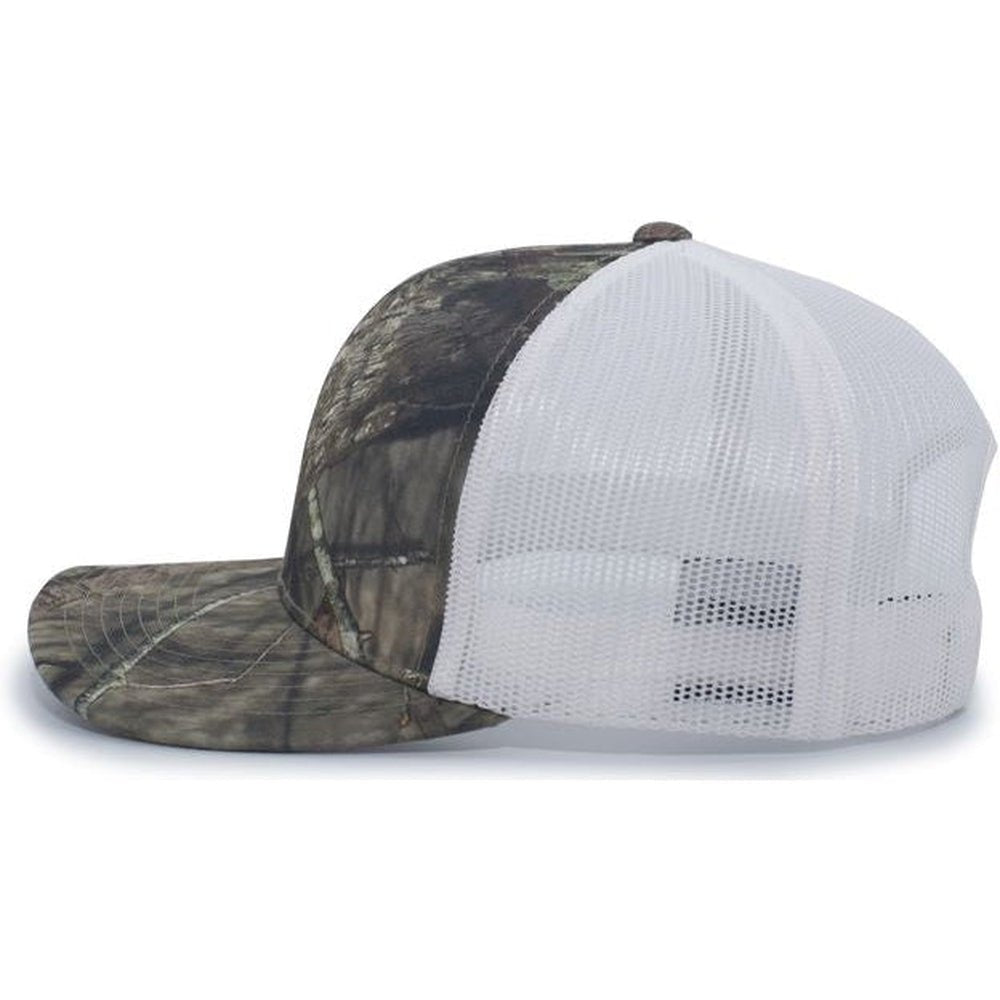 Pacific Headwear Camo Snapback Trucker Cap - JL Franklins