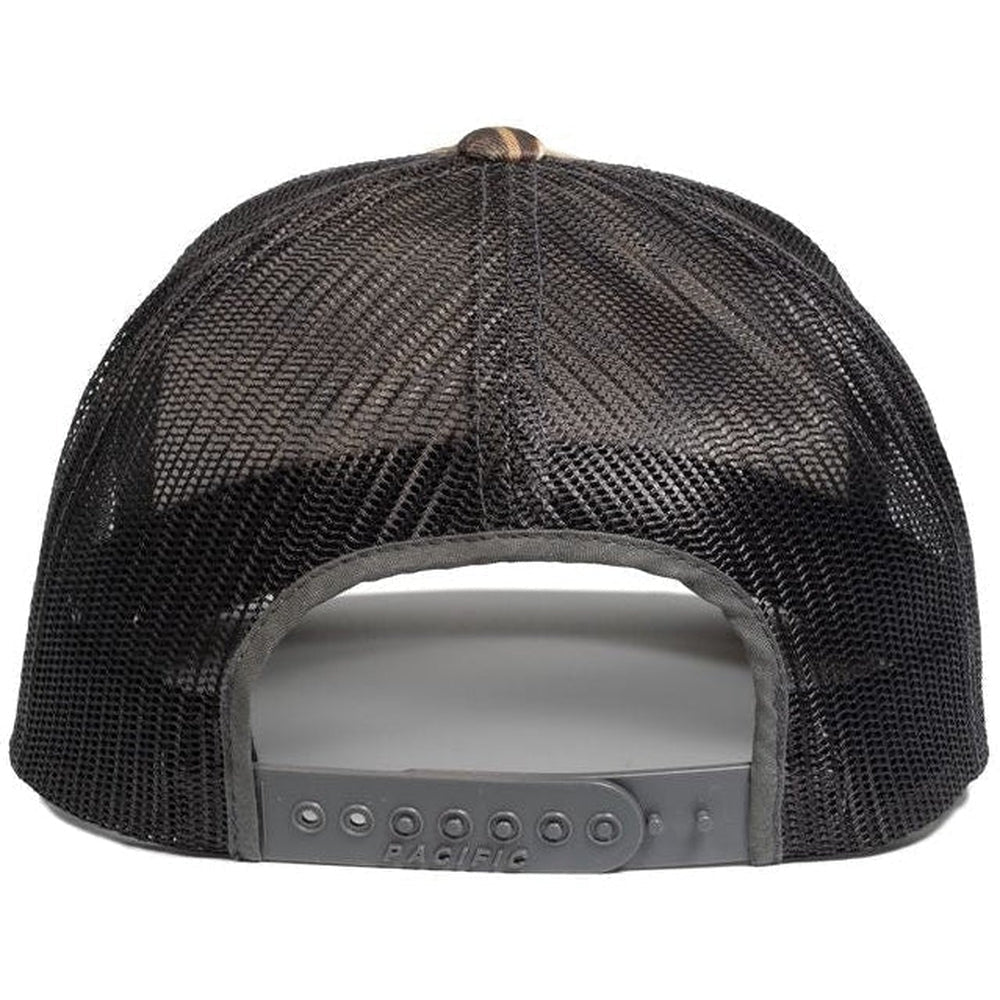 Pacific Headwear Camo Snapback Trucker Cap - JL Franklins