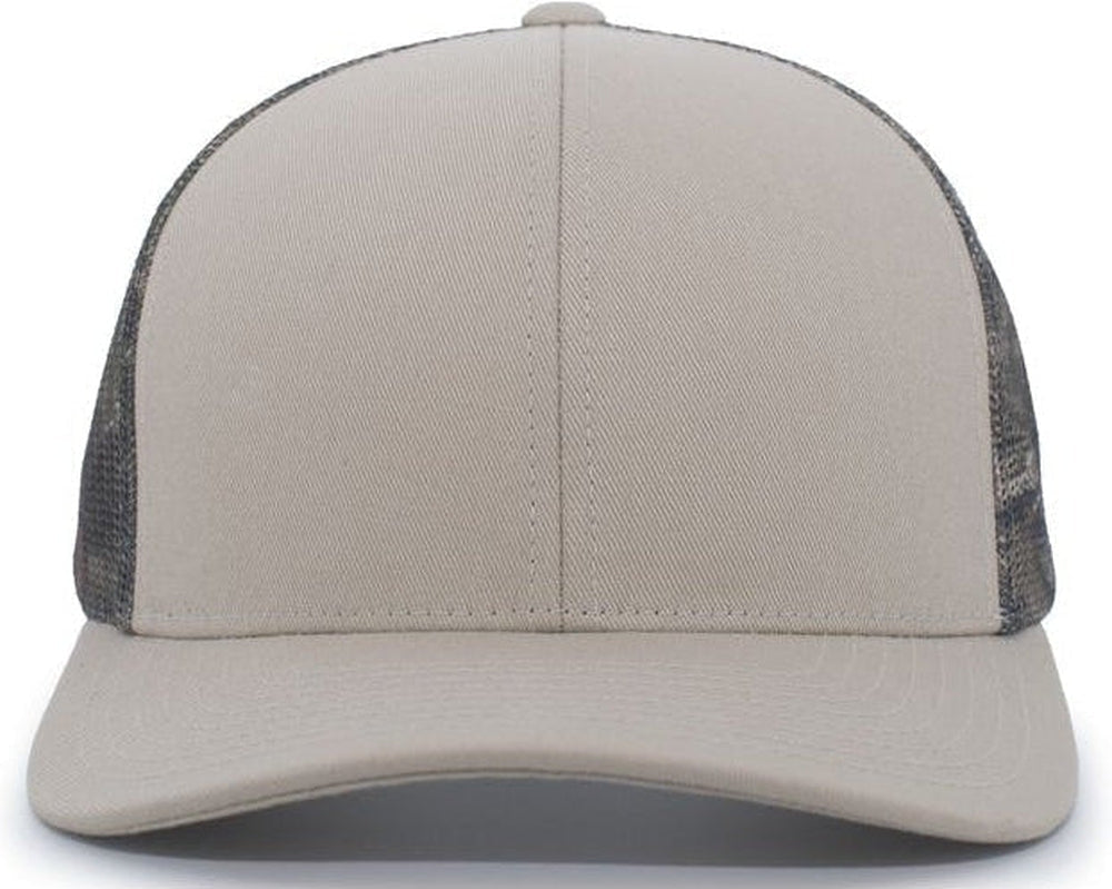Pacific Headwear Camo Snapback Trucker Cap - JL Franklins