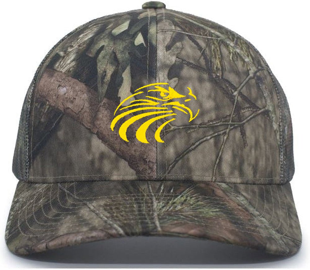 Pacific Headwear Camo Snapback Trucker Cap - JL Franklins