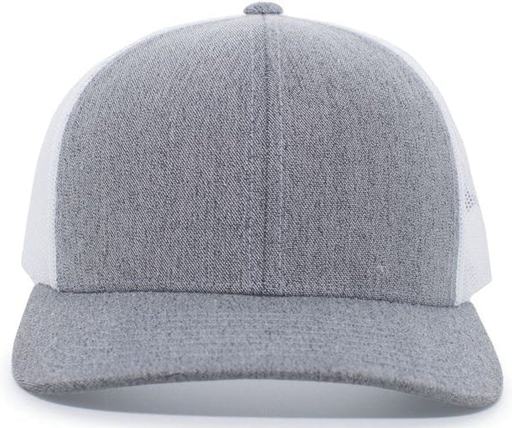 Pacific Headwear Heather Trucker Snapback Cap - JL Franklins