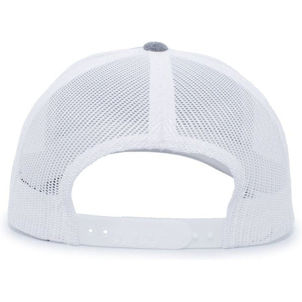 Pacific Headwear Heather Trucker Snapback Cap - JL Franklins