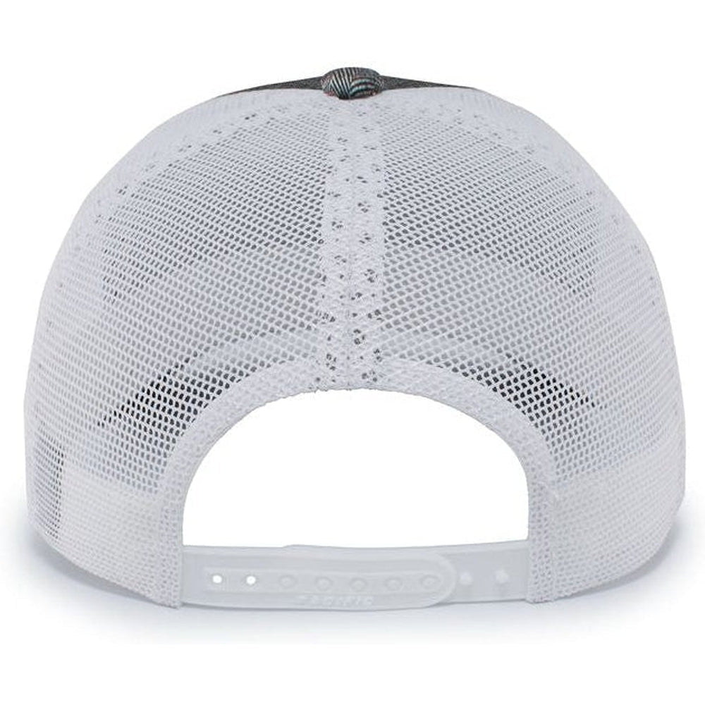 Pacific Headwear Herringbone Trucker Cap - JL Franklins