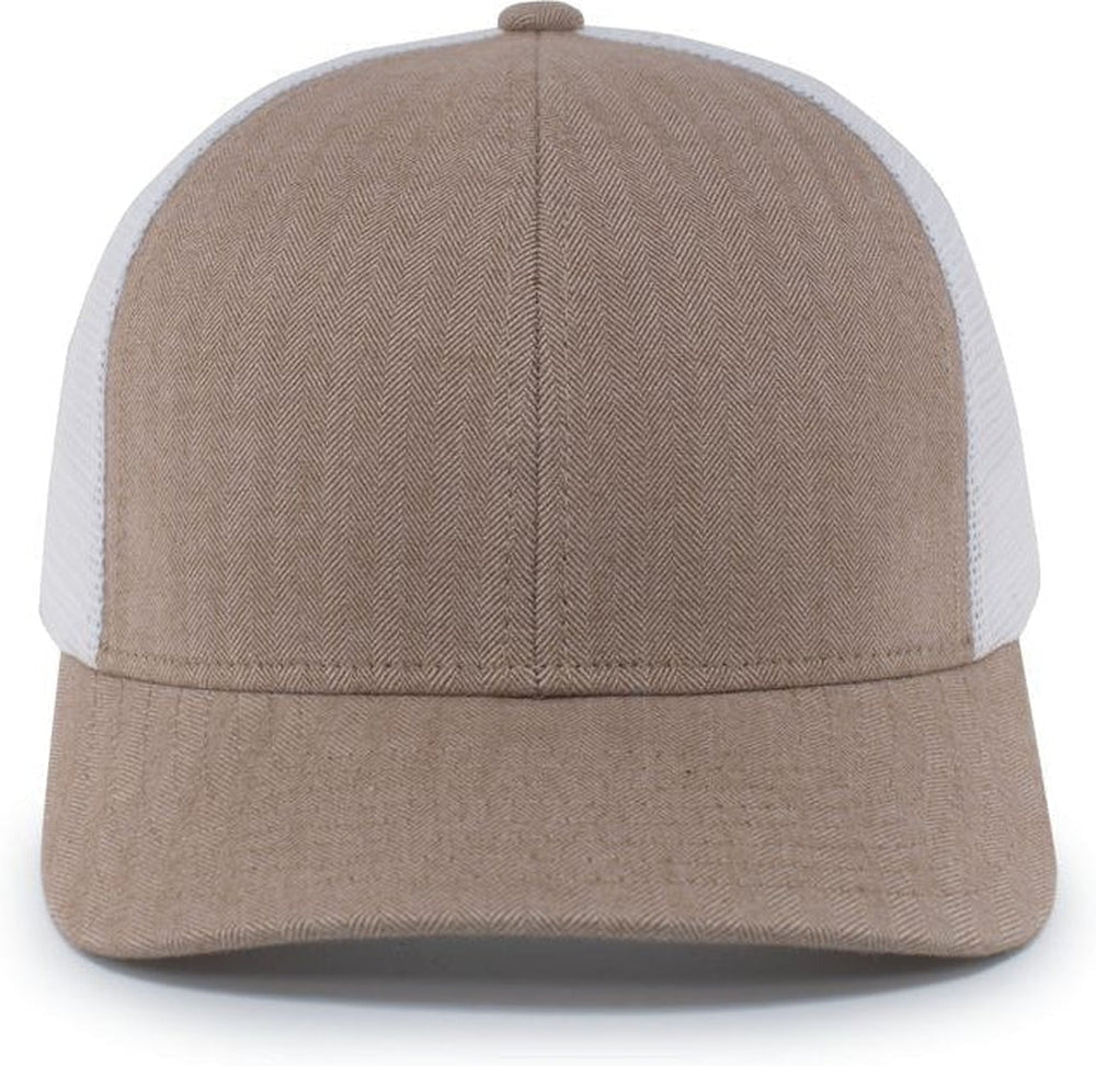 Pacific Headwear Herringbone Trucker Cap - JL Franklins
