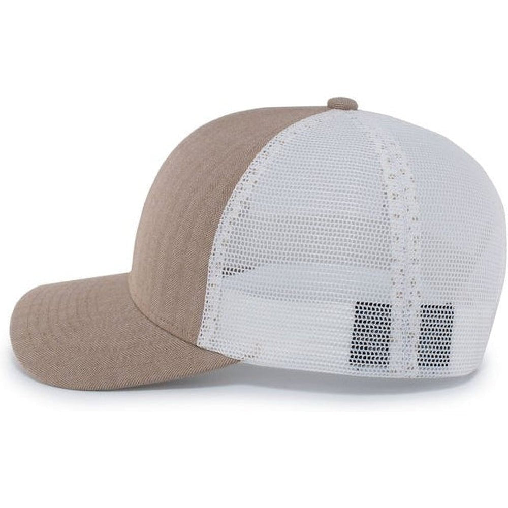 Pacific Headwear Herringbone Trucker Cap - JL Franklins