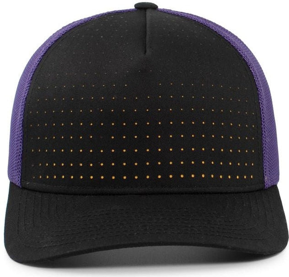 Pacific Headwear Perforated 5 - Panel Trucker Snapback Cap - JL Franklins
