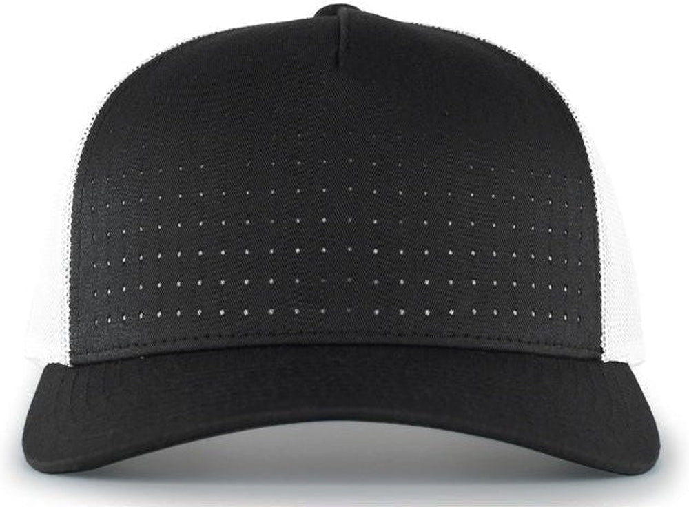 Pacific Headwear Perforated 5 - Panel Trucker Snapback Cap - JL Franklins