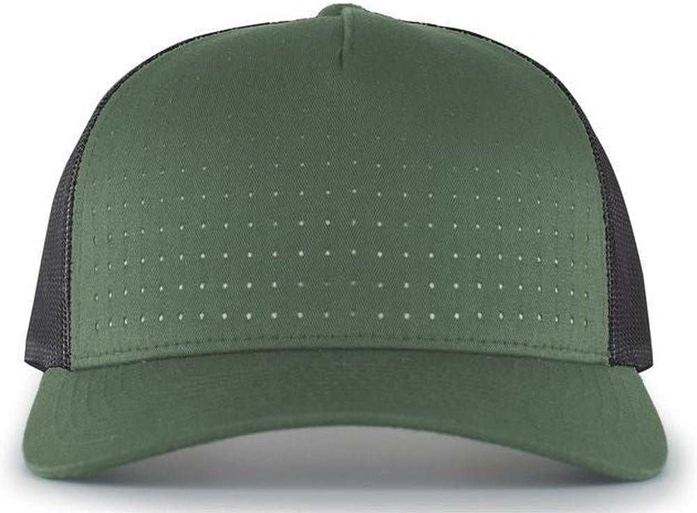 Pacific Headwear Perforated 5 - Panel Trucker Snapback Cap - JL Franklins