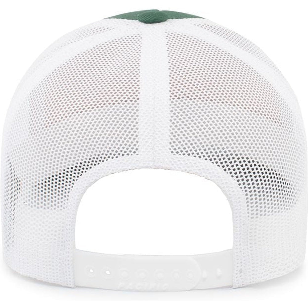 Pacific Headwear Perforated 5 - Panel Trucker Snapback Cap - JL Franklins