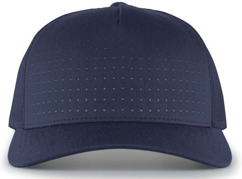 Pacific Headwear Perforated 5 - Panel Trucker Snapback Cap - JL Franklins