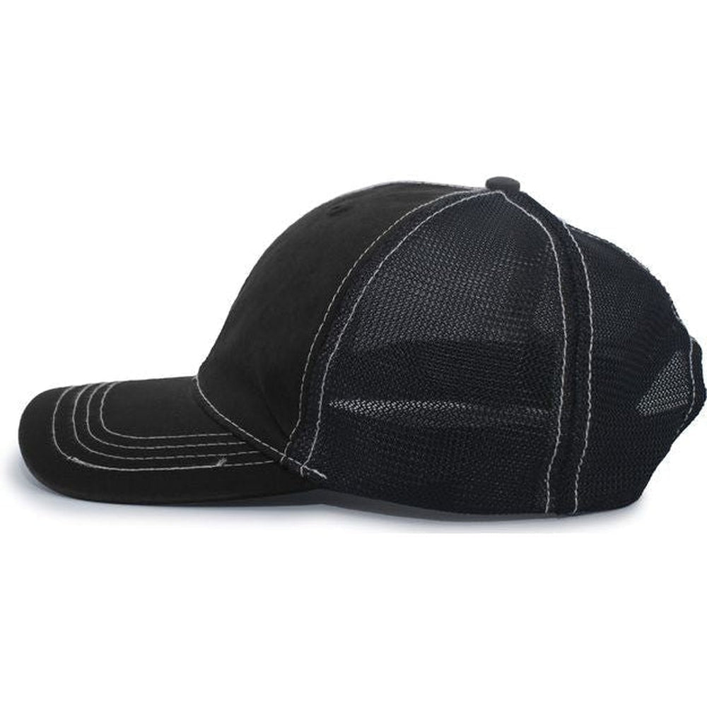 Pacific Headwear Vintage Trucker Snapback Cap - JL Franklins