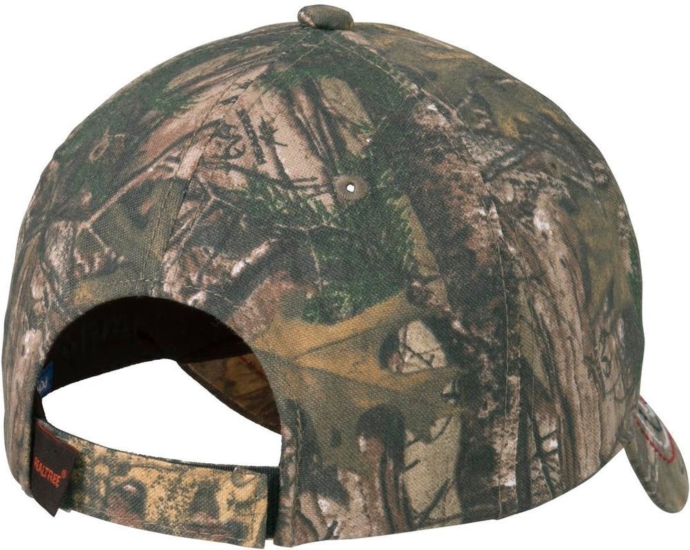 Port Authority Americana Contrast Stitch Camouflage Cap - JL Franklins