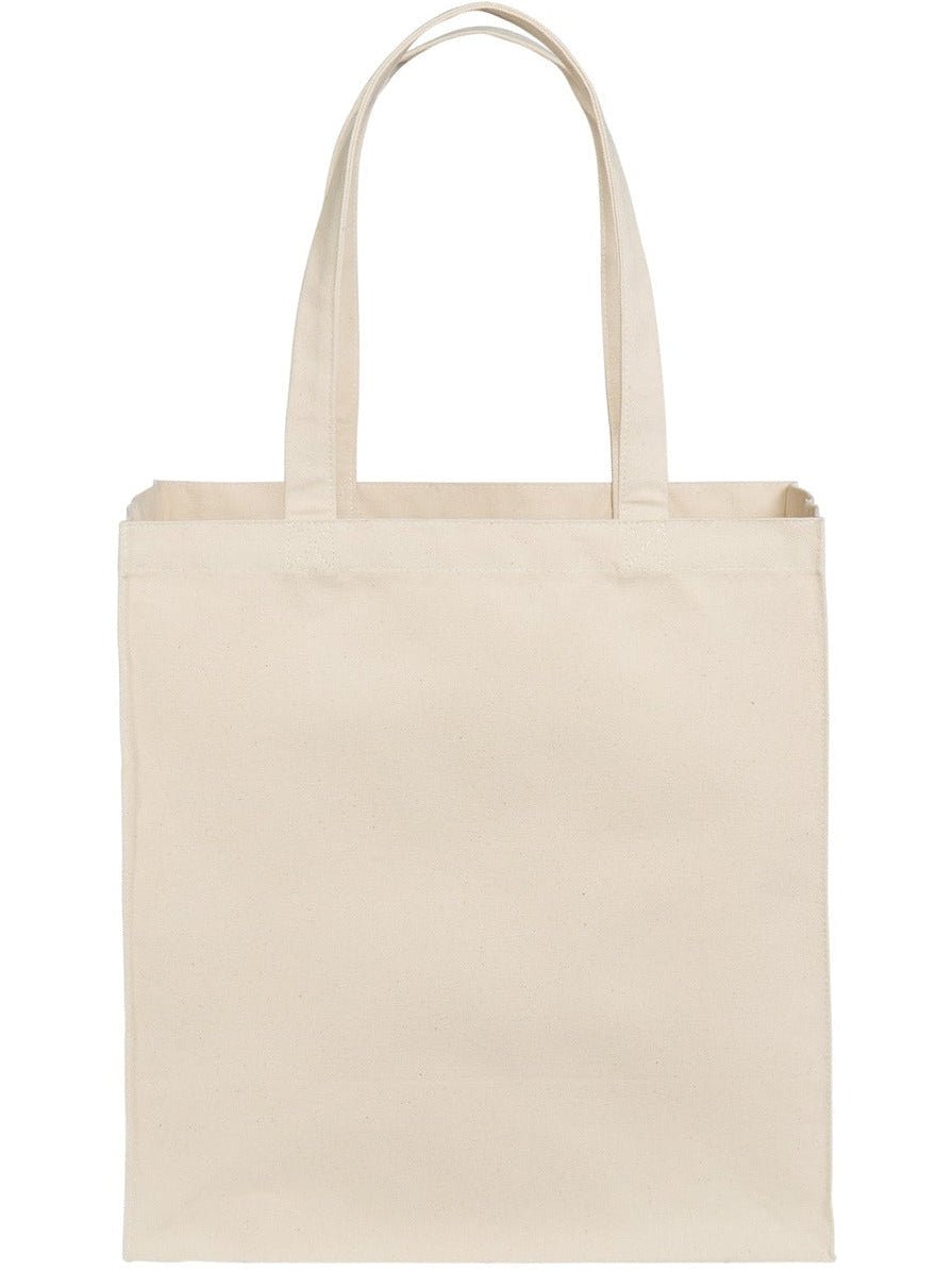 Port Authority Cotton Canvas Over - The - Shoulder Tote - JL Franklins