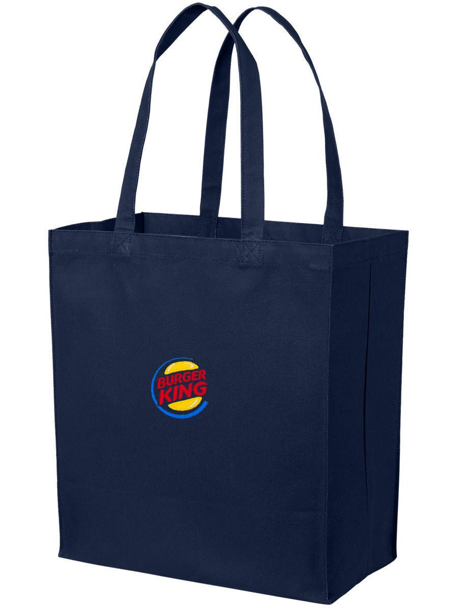 Port Authority Cotton Canvas Over - The - Shoulder Tote - JL Franklins