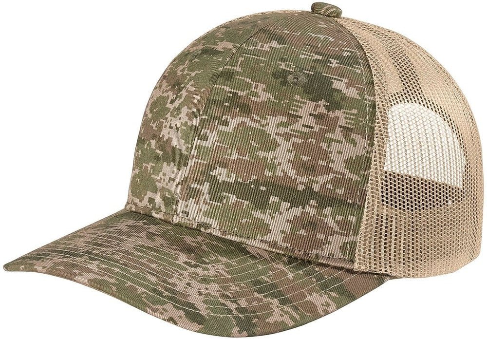Port Authority Digi Camo Snapback Trucker Cap - JL Franklins