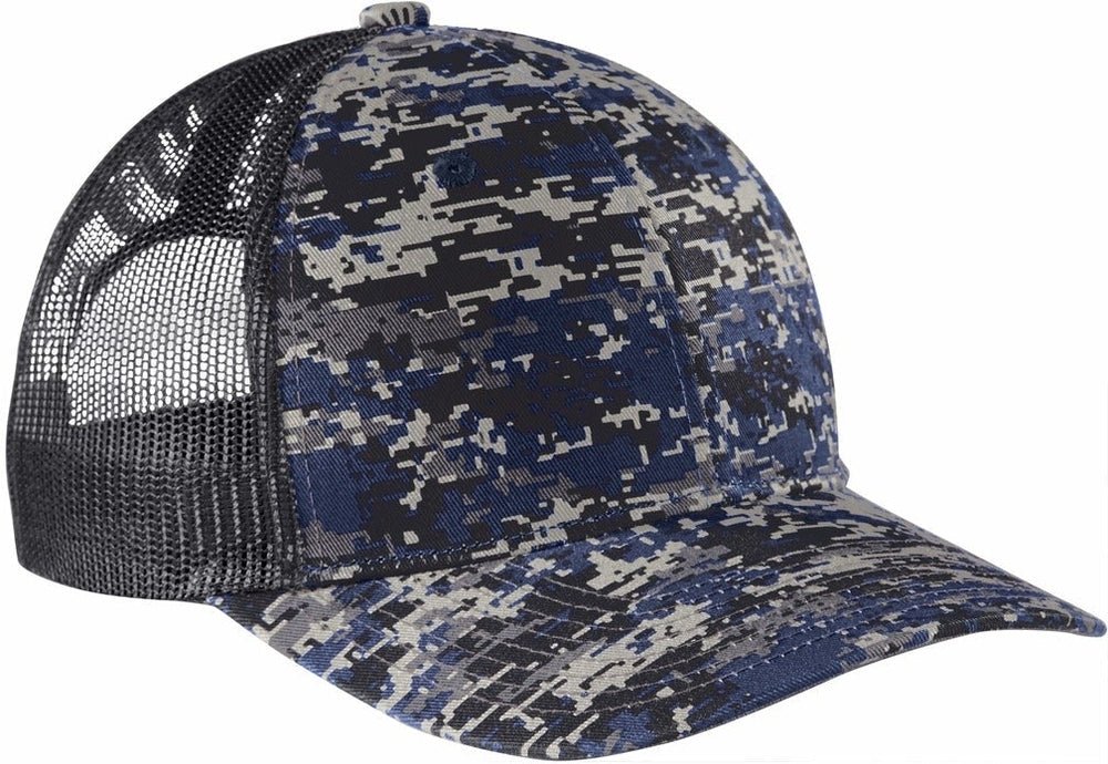 Port Authority Digi Camo Snapback Trucker Cap - JL Franklins