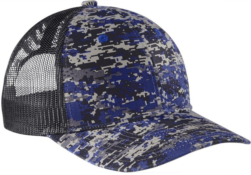 Port Authority Digi Camo Snapback Trucker Cap - JL Franklins