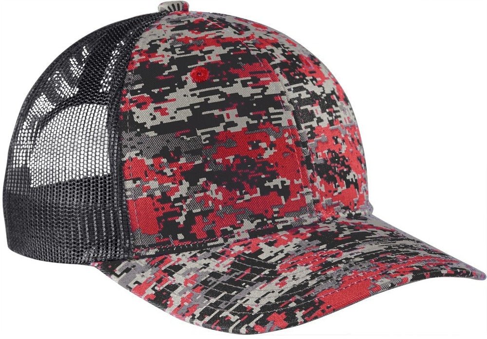 Port Authority Digi Camo Snapback Trucker Cap - JL Franklins