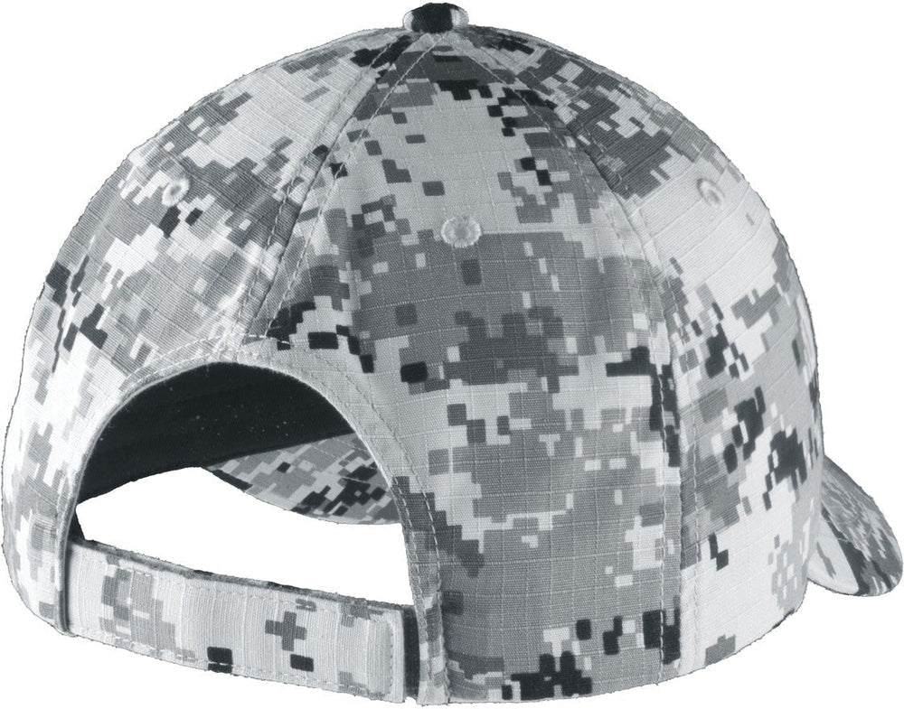 Port Authority Digital Ripstop Camouflage Cap - JL Franklins