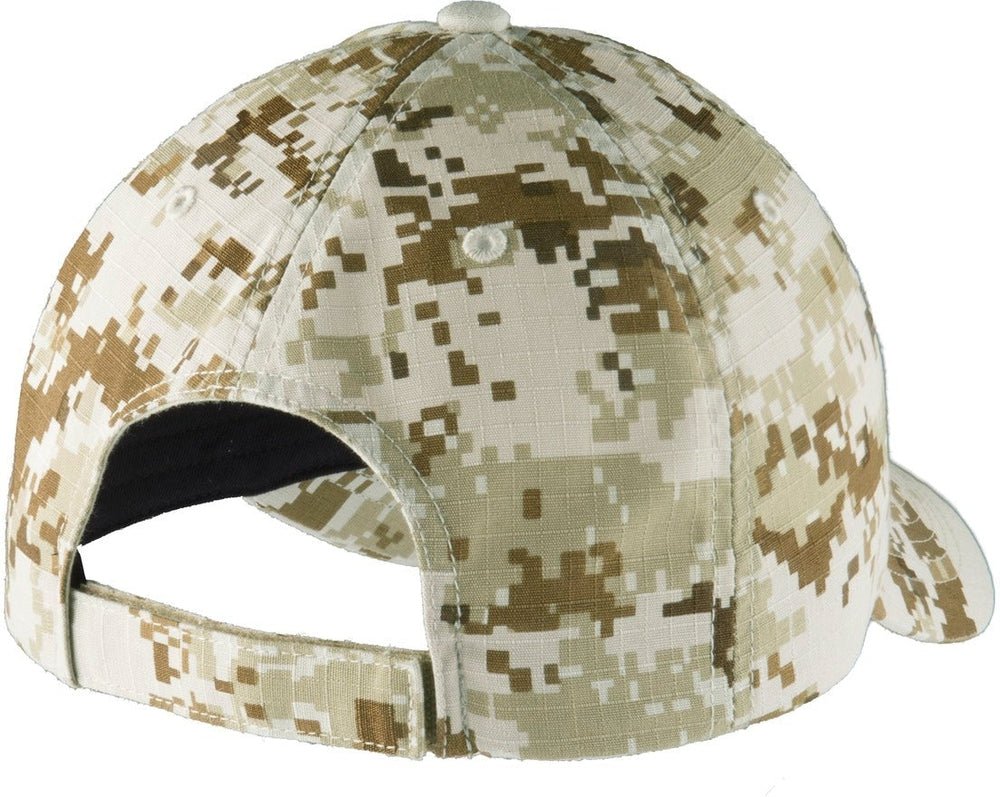 Port Authority Digital Ripstop Camouflage Cap - JL Franklins