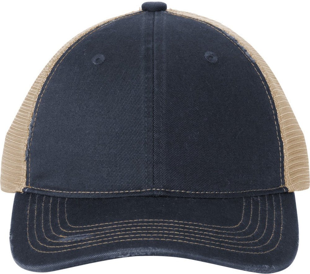 Port Authority Distressed Mesh Back Cap - JL Franklins