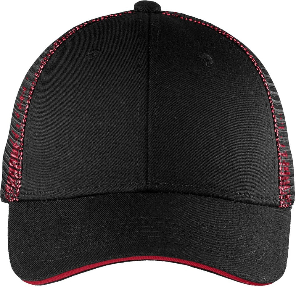 Port Authority Double Mesh Snapback Sandwich Cap - JL Franklins