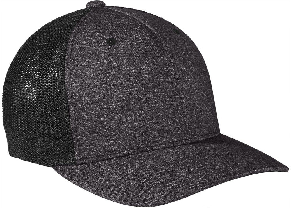 Port Authority Flexfit Melange Mesh Back Trucker Cap - JL Franklins