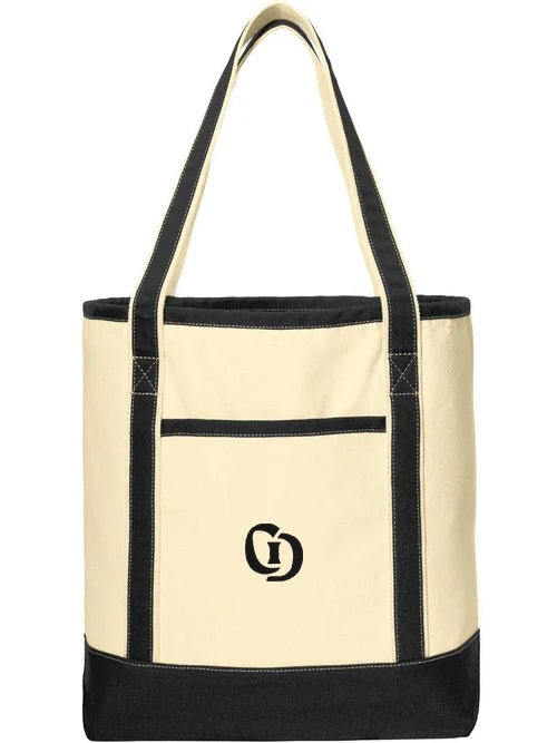 Port Authority Large Cotton Canvas Boat Tote - JL Franklins