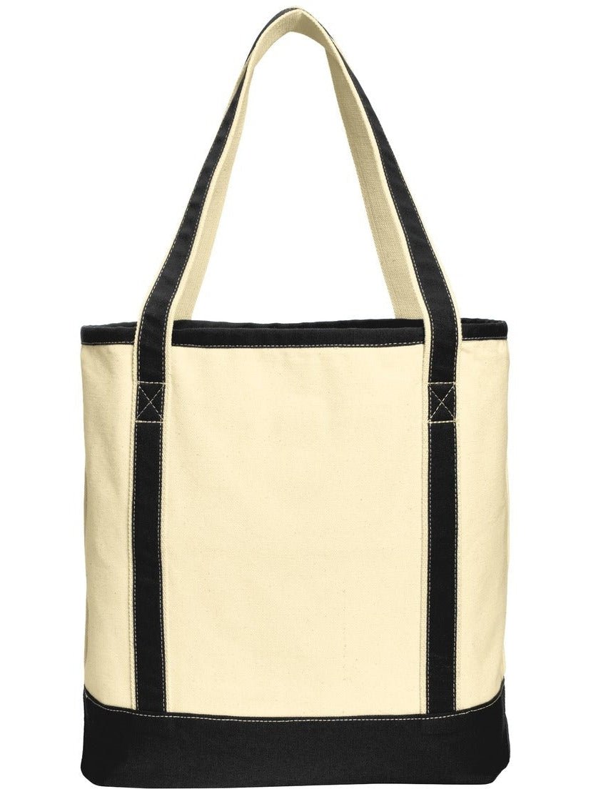 Port Authority Large Cotton Canvas Boat Tote - JL Franklins